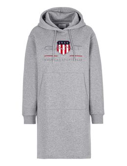 Sweatjurk ARCHIVE SHIELD HOODIE DRESS