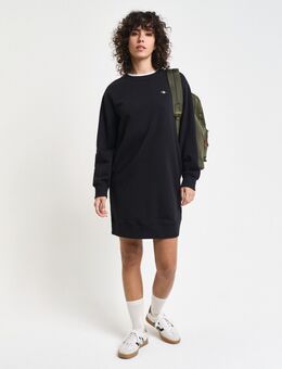 NU 20% KORTING: Sweatjurk SHIELD C-NECK SWEAT DRESS