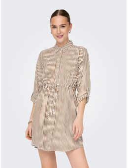 Jurk met overhemdkraag ONLSARAH LS SHIRT DRESS WVN