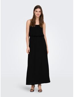 Maxi-jurk ONLNOVA LIFE VIS STRAP MAXI DRESS SOLID