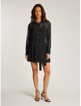 TOMMY JEANS Jurk met overhemdkraag TJW STAR MINI SHIRT DRESS EXT