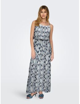 Maxi-jurk ONLWINNER S/L MAXI DRESS NOOS PTM