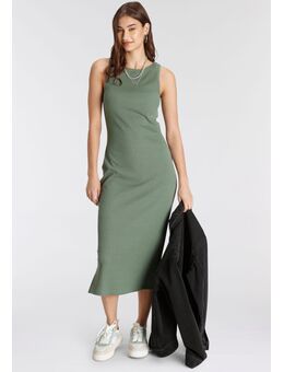 Midi-jurk met ronde hals - nieuwe collectie
