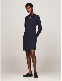 Polojurk 1985 SLIM PIQUE POLO DRESS LS