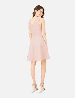 Pink Textured Sleeveless Mini Dress New Look