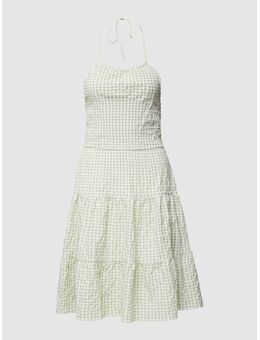 Knielanges Kleid mit Vichy-Karos Modell 'LAYLA DRESS'