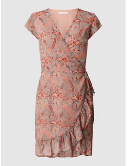Wickelkleid aus Chiffon Modell 'Rosy'