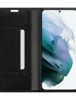 Copenhagen Slim Samsung Galaxy S21 Plus Book Case Leer Zwart