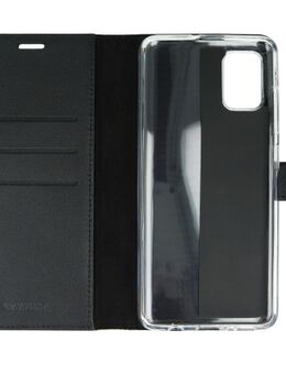 Samsung Galaxy A51 Book Case Leer Zwart