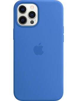IPhone 12 Pro Max Silicone Back Cover met MagSafe Capri Blauw