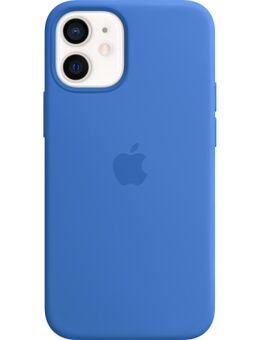 IPhone 12 mini Silicone Back Cover met MagSafe Capri Blauw